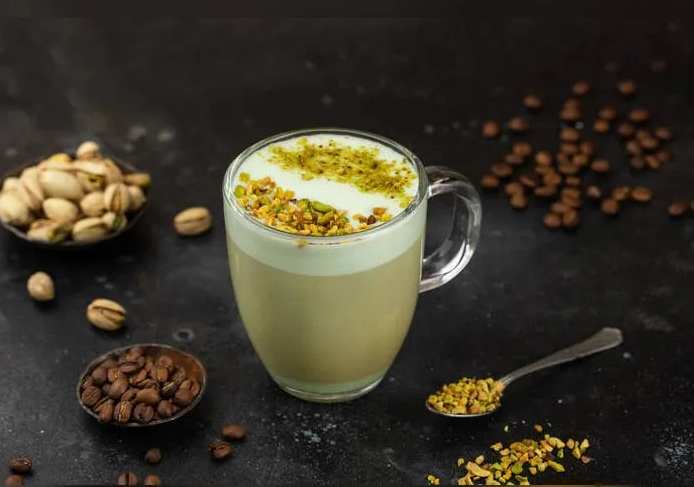 What is the secret behind the Starbucks pistachio latte?